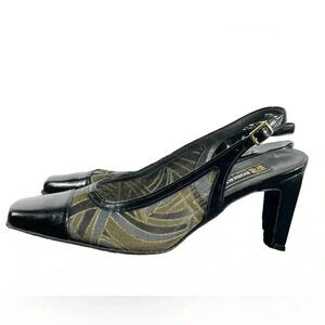 Roberto Capucci Slingback Mesh Heels  Size 6B